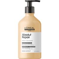 L'Oréal Professionnel Absolut Repair Conditioner 500ml, beige pump bottle with black dispenser and white label.