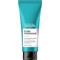 Turquoise tube of L'Oréal Scalp Advanced Anti-Discomfort with black cap and white label.