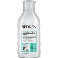 Redken Acidic Bonding Curls Conditioner 300ml in a white bottle with black cap and teal label accents.