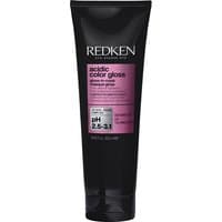 Black tube of Redken Acidic Color Gloss 1 Min Gloss-in-Mask, 250ml, with pink label and white text.