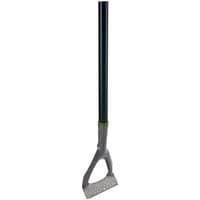Draper Carbon Steel Dutch Hoe with a long black handle and a flat, angled blade for gardening tasks.