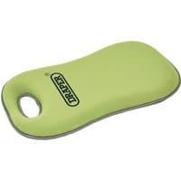 Green Draper EVA foam garden kneeler with rounded edges and a built-in handle.