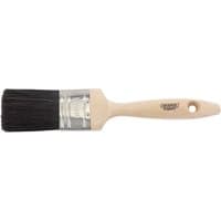 Draper Expert 50mm paintbrush with natural wood handle, black bristles, and metal ferrule.