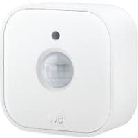 White Eve 10EBY9951 wireless wall motion detector with rounded edges and central sensor lens.