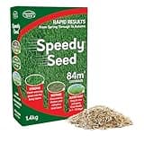 Pronto Seed Premium Grass Seed 1.4 kg box with green design, red accents, and grass image, covers 84m².