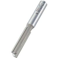 Silver Trend 12.7mm two flute professional router cutter with cylindrical shank and engraved branding.