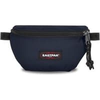 Ultra Marine Eastpak bumbag with black zipper, adjustable strap, and red logo patch on front.