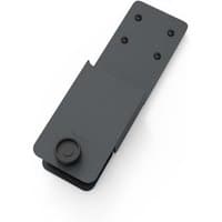 Blue Heckler Design H738-BG mount with sleek rectangular shape and multiple screw holes for interactive whiteboard.