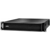 Black APC Smart-UPS On-Line SRT rackmount battery pack with a mesh front panel for 2.2kVA extended runtime model 72V.