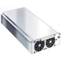 Silver APC Symmetra RM 2kVA power module with dual cooling fans and rectangular design.