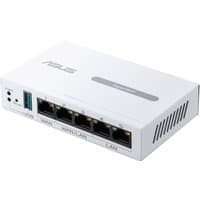 White ASUS ExpertWiFi EBG15 wired router with Gigabit Ethernet ports and vented sides.