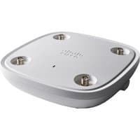 White Cisco Catalyst 9120AXE-E wireless access point with four external antenna ports and sleek rounded edges.