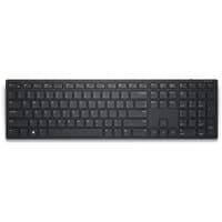 Black Dell Pro Keyboard KB500, UK QWERTY layout, slim design with numeric keypad and multimedia keys.
