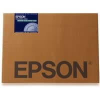 Epson Enhanced Matte Posterboard, DIN A3+, brown packaging, blue label, 800g/m², 20 sheets.