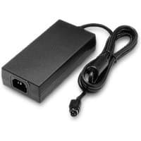 Black Epson PS-180 power supply with attached cable and round connector plug.