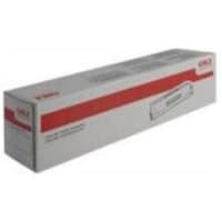 White OKI 46606508 toner cartridge box with red branding and product image on side.
