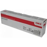 White OKI toner cartridge box with red accents, labeled "Original Magenta," model 47095702.