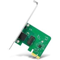 Green TP-Link TG-3468 internal Ethernet network card with PCIe connector and metal bracket.