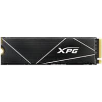 Black XPG GAMMIX S70 Blade 2 TB M.2 NVMe SSD with silver geometric lines and white XPG logo.