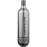 Silver Birzman Tubeless Repair Kit with cylindrical metal body and threaded cap.