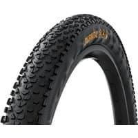 Black Continental Dubnital Trail 29" MTB tyre with knobby tread and foldable skin design.