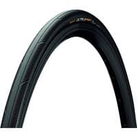 Black Continental Ultra Sport III Foldable Puregrip 700c Tyre with textured tread and sleek sidewall design.