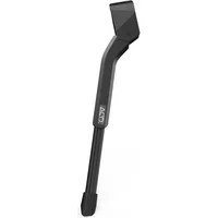 Black Cube Acid Kickstand FM with angular design and adjustable length, featuring a sleek matte finish.