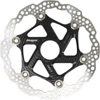Hope MTB Centrelock Floating Disc Rotor with silver perforated outer ring and black star-shaped center.