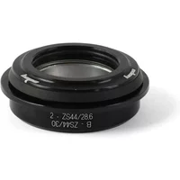 Black Hope Pick N Mix Integral Headset with ZS44/28.6 top type, featuring engraved white text and sleek design.