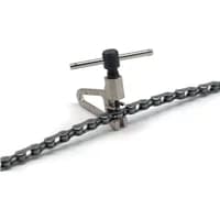 Park Tool CT-5 Mini Brute Chain Tool, compact silver and black with a T-handle and chain link alignment feature.