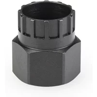Black Park Tool FR-5.2 cassette lockring tool with ridged cylindrical top and hexagonal base.
