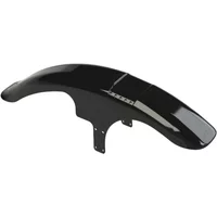 Black RRP ProGuard Standard Mudguard with glossy finish and mounting holes for bike attachment.