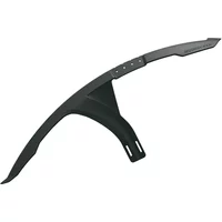 Black SKS Mudrocker Front MTB Mudguard with sleek curved design and mounting holes.