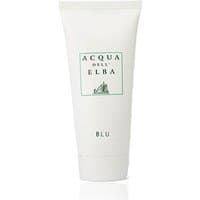White tube of Acqua dell'Elba Blu after shave cream, green logo, 100 ml, suitable for all skin types.