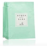 Aqua green Acqua dell'Elba Blu scented wipes pack with white label and sailboat logo.