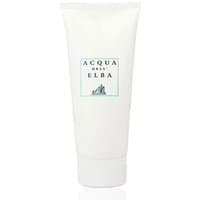White tube of Acqua dell'Elba Moisturizing Body Lotion Donna Classica 200 ml with green logo and text.