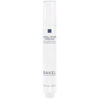 White Bakel Cool Eyes 20 ml regenerating eye concentrate in a sleek cylindrical bottle with blue and black text.