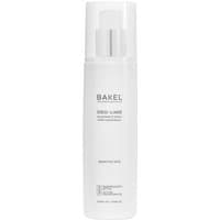 White Bakel deodorant spray bottle, 60 ml, with lime scent, sleek design, and clear cap.