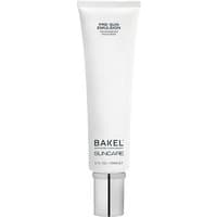 White Bakel Healthy Tan Secret bronzing body cream tube, 200 ml, with silver cap and minimalist design.