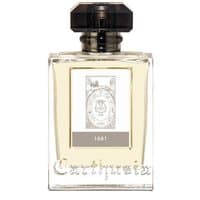 Carthusia 1681 Eau de Parfum, 50 ml bottle, clear glass with black cap, ornate label featuring classic emblem.