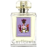 Carthusia Gelsomini di Capri Eau de Parfum 50 ml, clear glass bottle with ornate purple label and gold cap.
