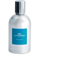 Silver bottle of Comptoir Sud Pacifique Aqua Motu Eau de Toilette with blue label and metallic cap, 100 ml size.