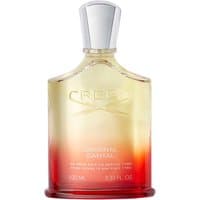 Creed Original Santal Eau de Parfum, 100 ml bottle, gradient red to clear glass with silver cap.