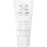 White tube of Creed Silver Mountain Water After Shave Balm, 75 ml, with embossed logo and silver text.