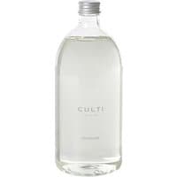 Clear glass bottle with silver cap, labeled "Culti Aramara," containing 1000 ml citrus diffuser refill.