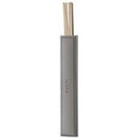 Gray rectangular Culti diffuser with beige reeds, 500 ml capacity, minimalist design.