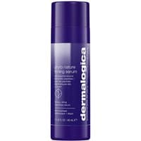 Purple Dermalogica Phyto-Nature Firming Serum bottle, 40 ml, with white text and sleek cylindrical design.
