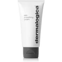 White Dermalogica Skin Smoothing Cream tube with gray cap and black text, 100 ml for dry, dehydrated skin.