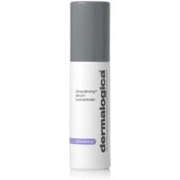 White Dermalogica UltraCalming Serum bottle with gray cap and purple label, 40 ml size for sensitive skin.