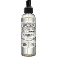 Clear bottle of Ecooking Face Mist, black spray nozzle, white label with black text, 200 ml size.